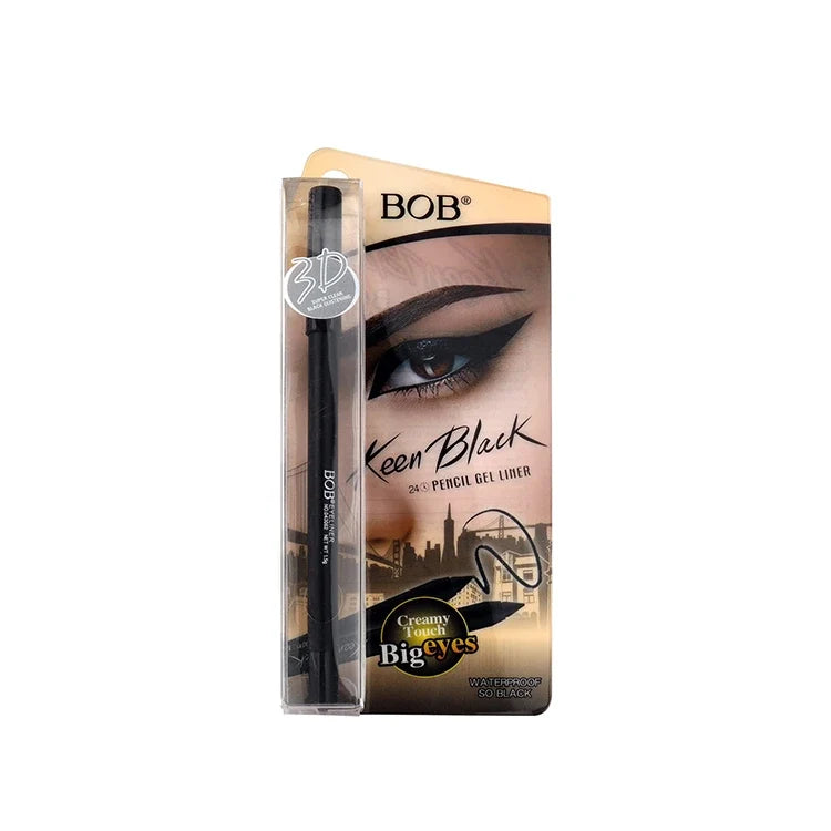 BOB Keen Black Pencil Gel Liner Kajal