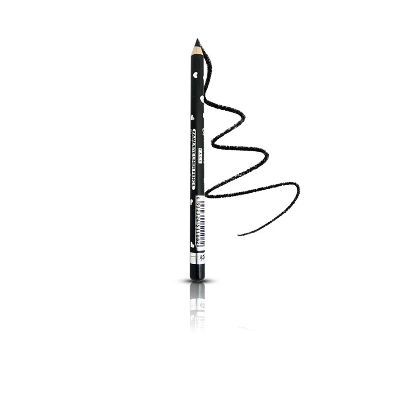 Glamorous Face Black Kajal Pencil Thin - Ultra Precision Eyeliner