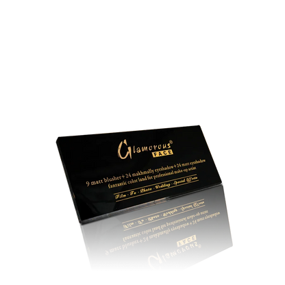 Glamorous Face 24+24+9 Matte, Velvet Eyeshade & Blushon Kit