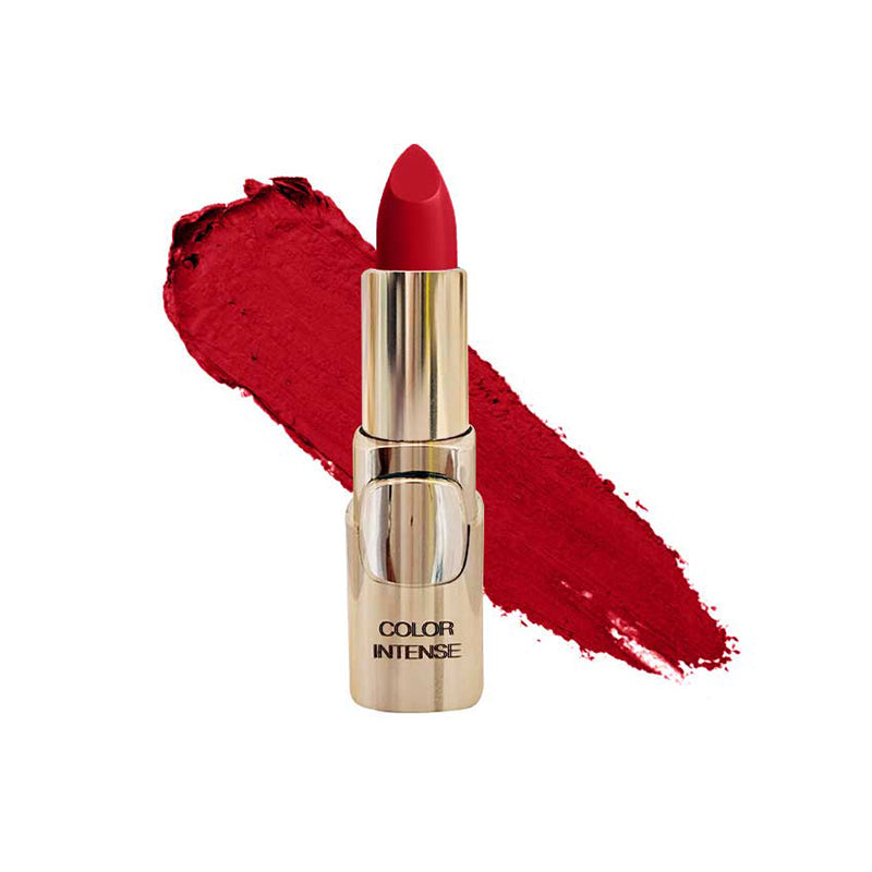 Color Institute Color Intense Lipstick (Silver Case) - High-Pigment Hydrating Lip Color