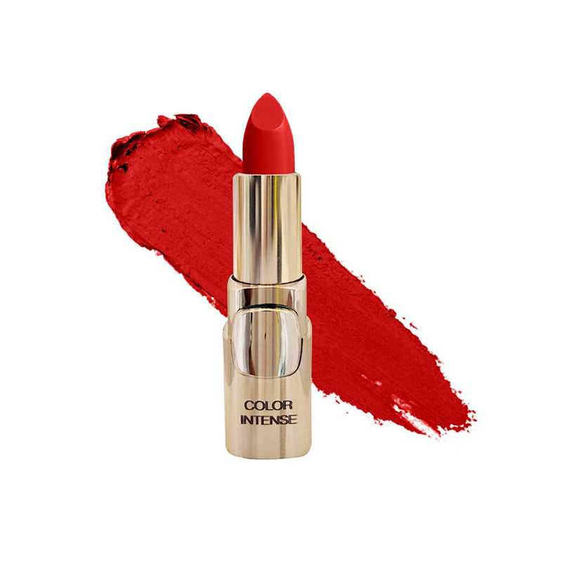 Color Institute Color Intense Lipstick (Silver Case) - High-Pigment Hydrating Lip Color