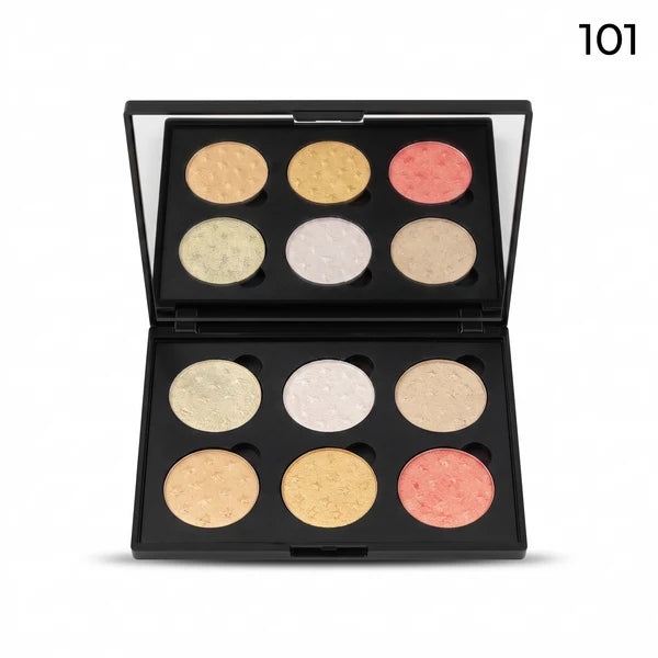 Gorgeous Lady Highlighter & Blush Palette – Multi-Color