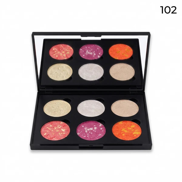 Gorgeous Lady Highlighter & Blush Palette – Multi-Color