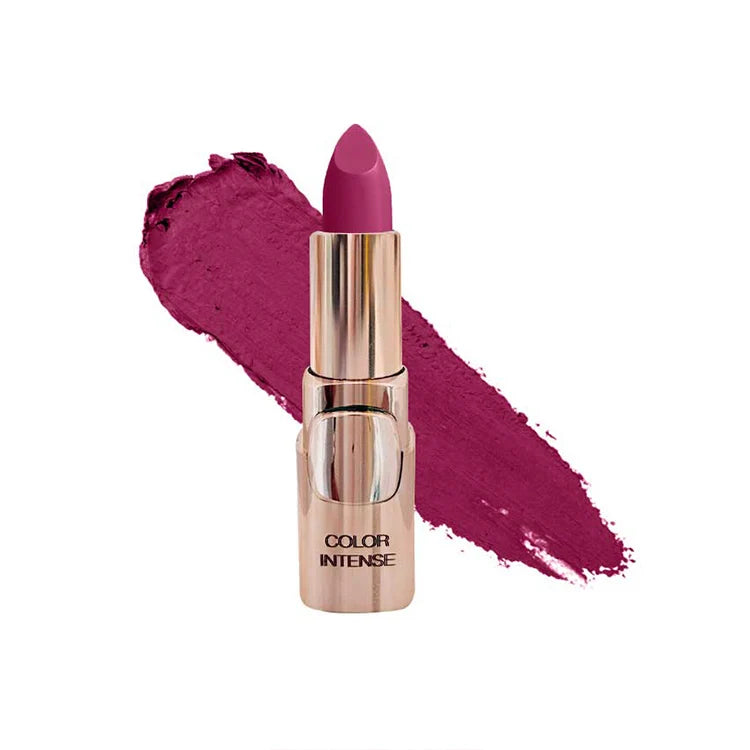 Color Institute Color Intense Lipstick (Silver Case) - High-Pigment Hydrating Lip Color