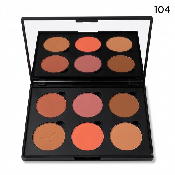 Gorgeous Lady Highlighter & Blush Palette – Multi-Color