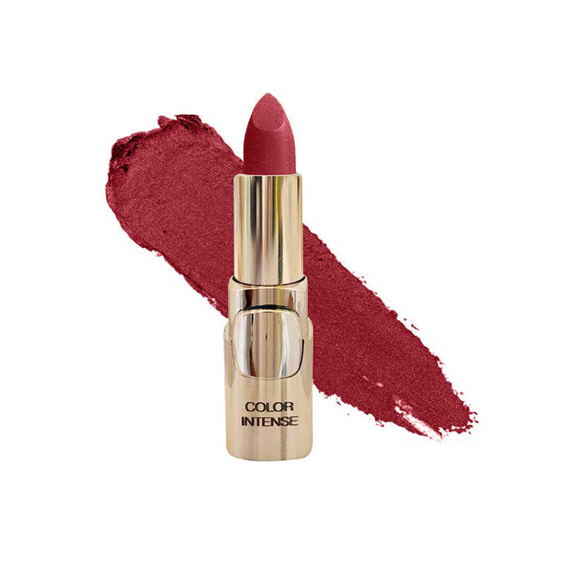 Color Institute Color Intense Lipstick (Silver Case) - High-Pigment Hydrating Lip Color