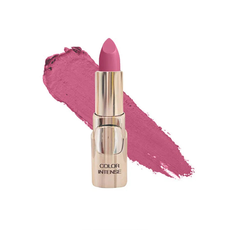 Color Institute Color Intense Lipstick (Silver Case) - High-Pigment Hydrating Lip Color