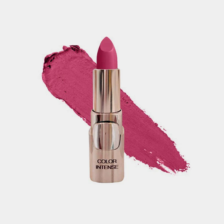 Color Institute Color Intense Lipstick (Silver Case) - High-Pigment Hydrating Lip Color