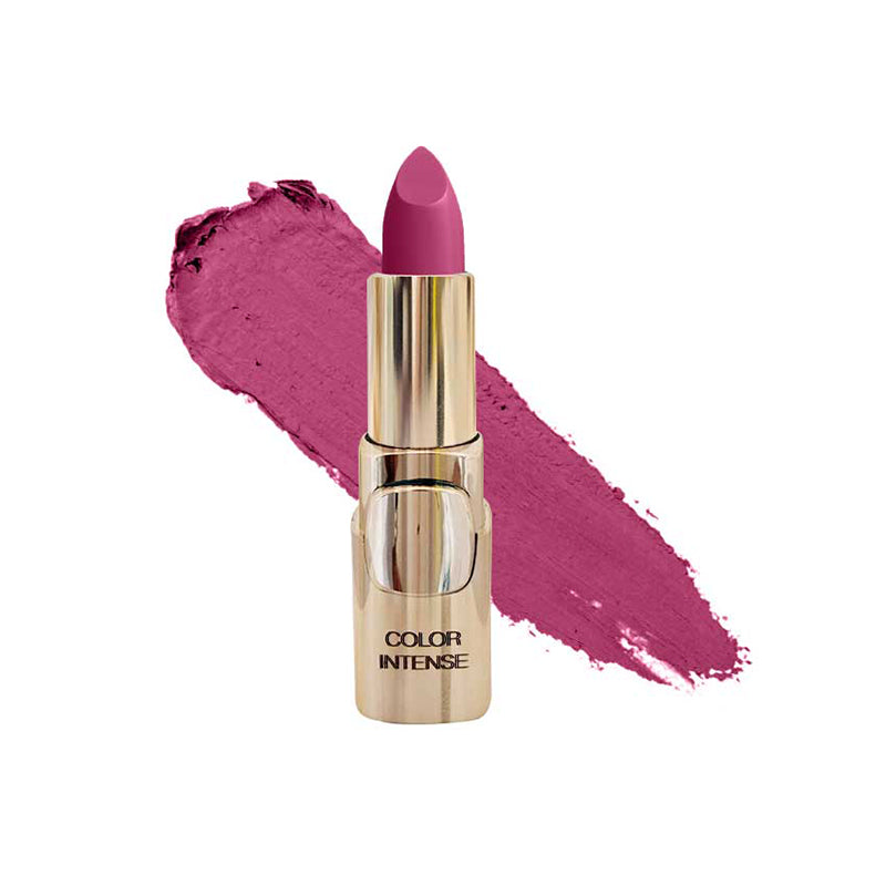 Color Institute Color Intense Lipstick (Silver Case) - High-Pigment Hydrating Lip Color