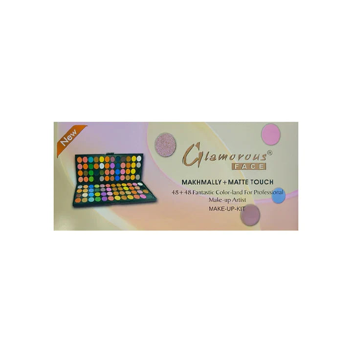 Glamorous Face 48+48 Makhmally & Matte Eyeshade kit (New)