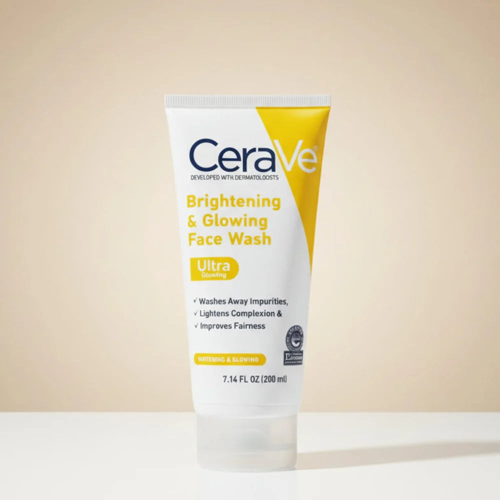 CERAVE WHITENING BRIGHTENING FACE WASH - 200ML