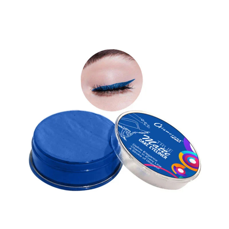 Glamorous Face True Matte Cake Eyeliner - Midnight Black