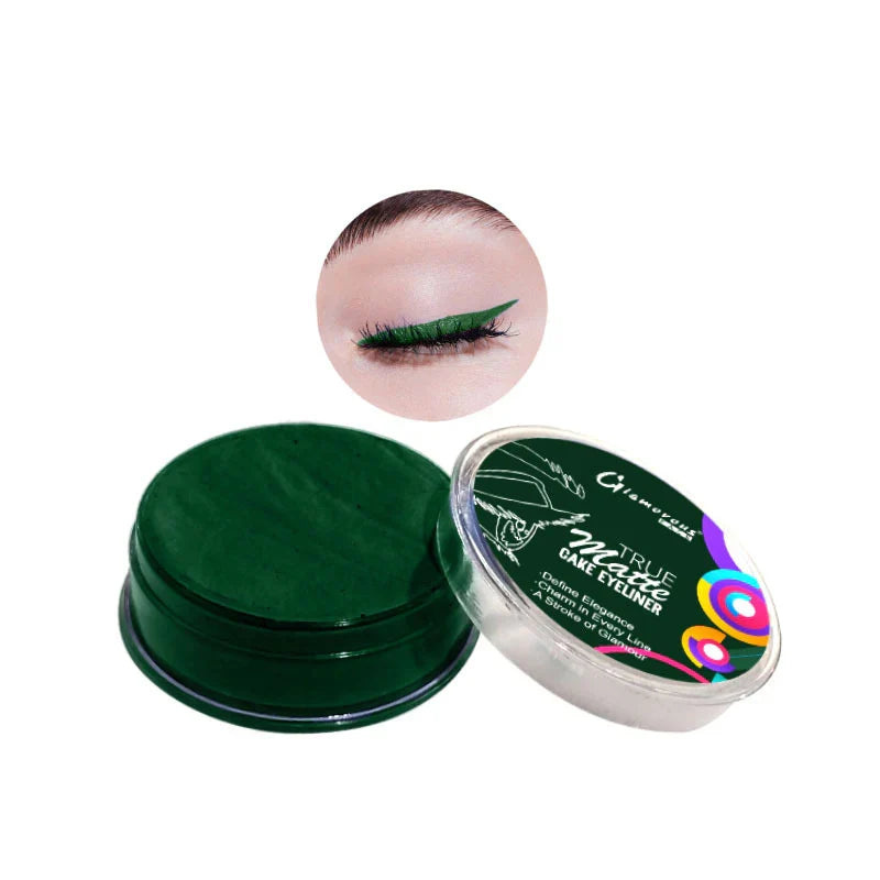 Glamorous Face True Matte Cake Eyeliner - Midnight Black