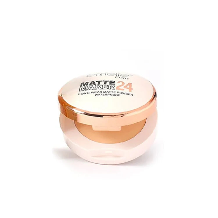 Emelie Paris Matte Maker 24 Compact Face Powder