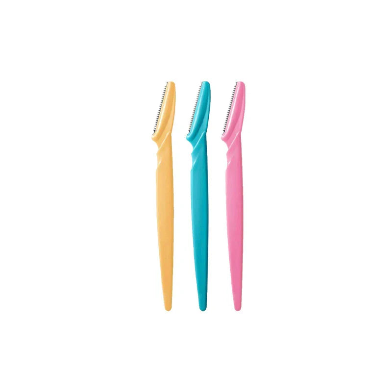 Glamorous Face Eyebrow Razor 3 Razors In 1 Pack