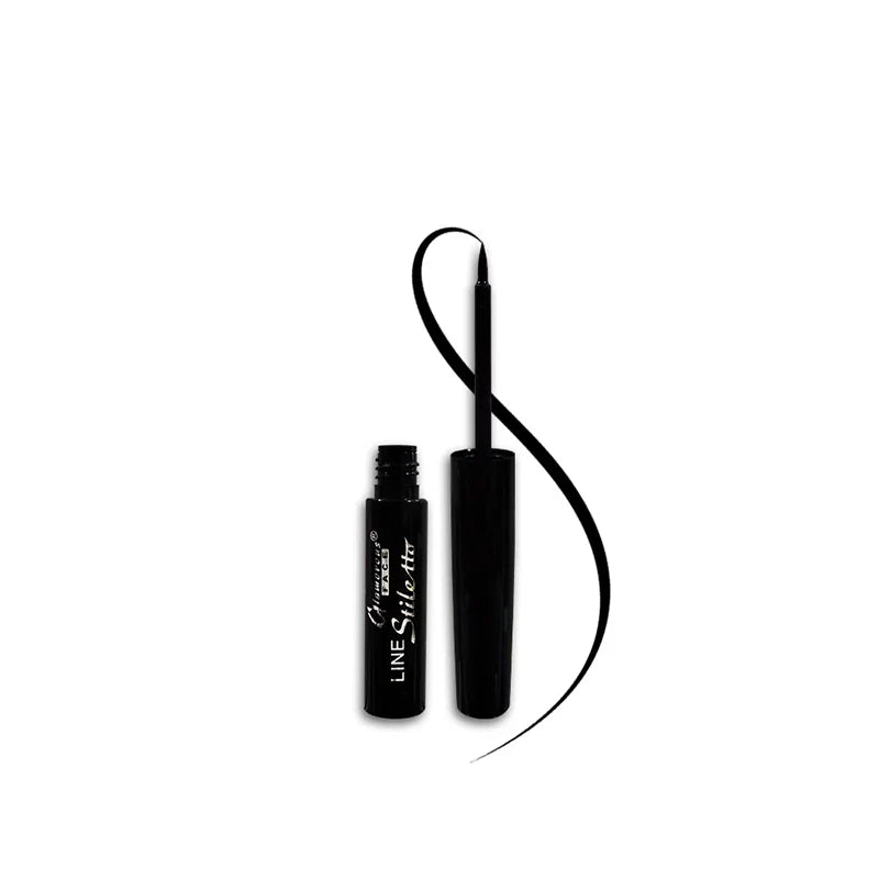 Glamorous Face Line Stiletto Liquid Eyeliner - Precision Blac