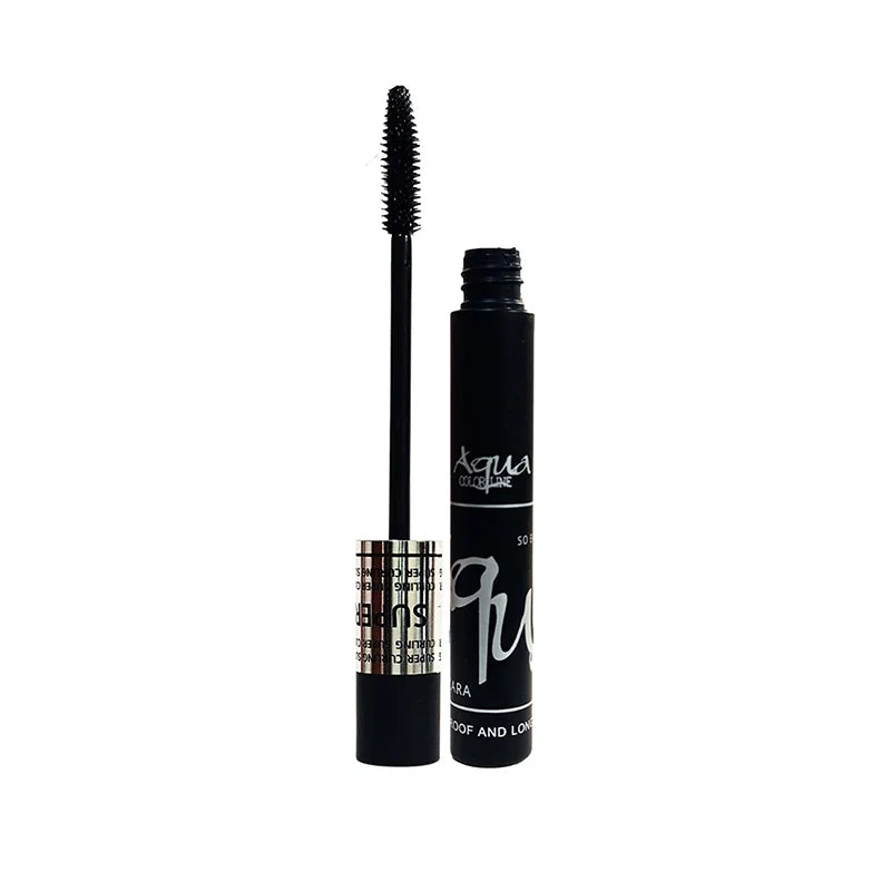 Aqua Color Line Super Curl Mascara - Deep Black