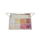 Glamorous Face 8 Colour Teracotta Blush & Shimmer Highlighter Kit