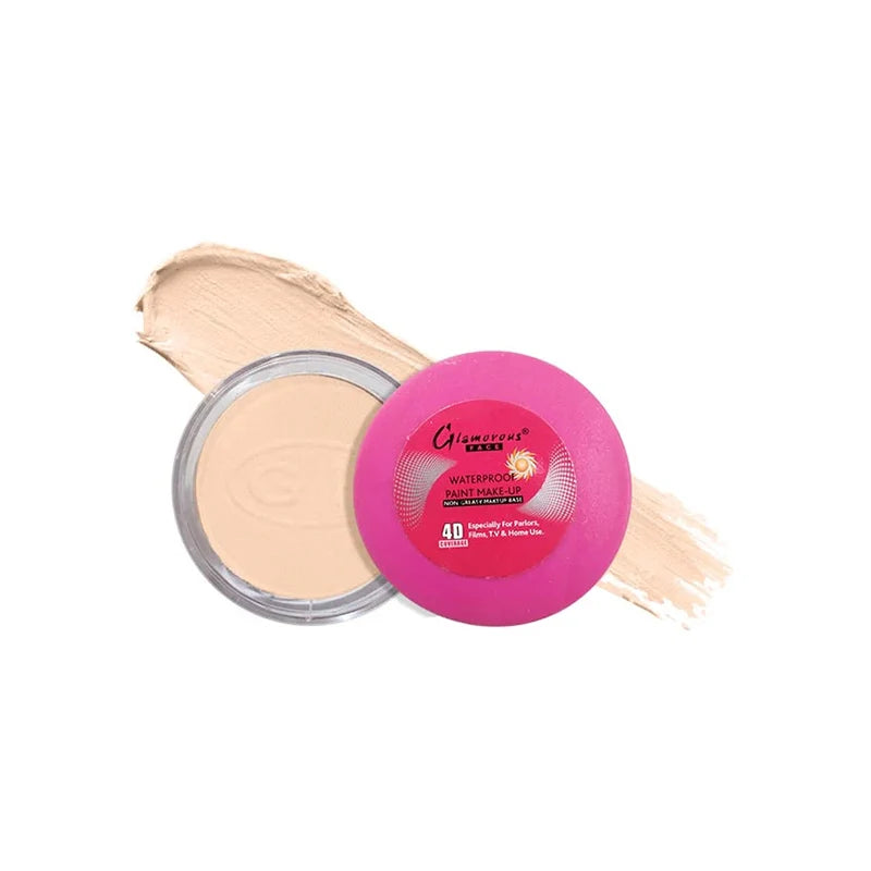 Glamorous Face 4D Foundation Jar – Waterproof Paint Make-Up