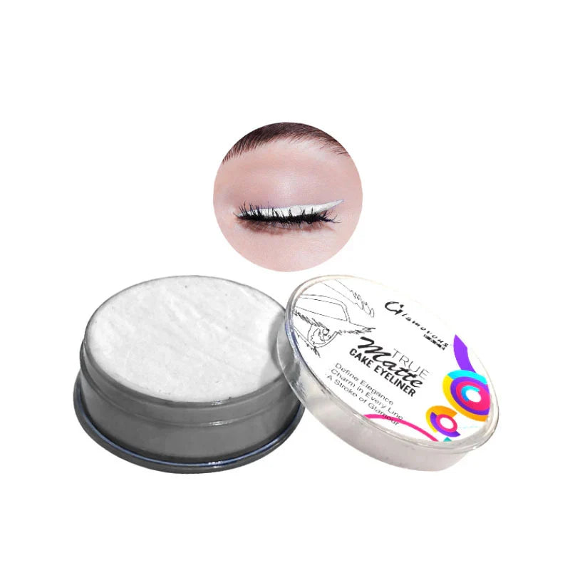 Glamorous Face True Matte Cake Eyeliner - Midnight Black