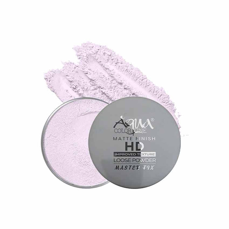 Aqua Color Line Matte Finish HD Loose Powder – Master Fix