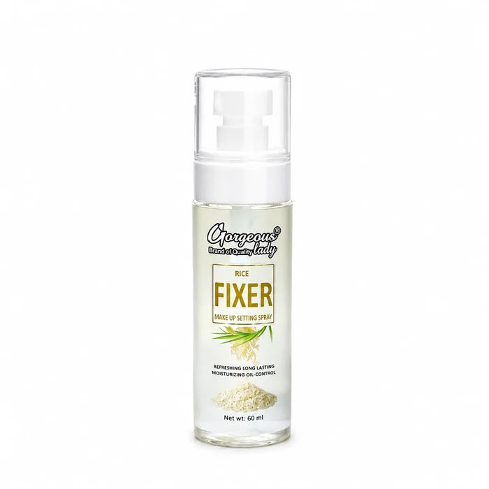 GORGEOUS LADY RICE FIXER MAKE UP SETTING SPRAY (60ML)