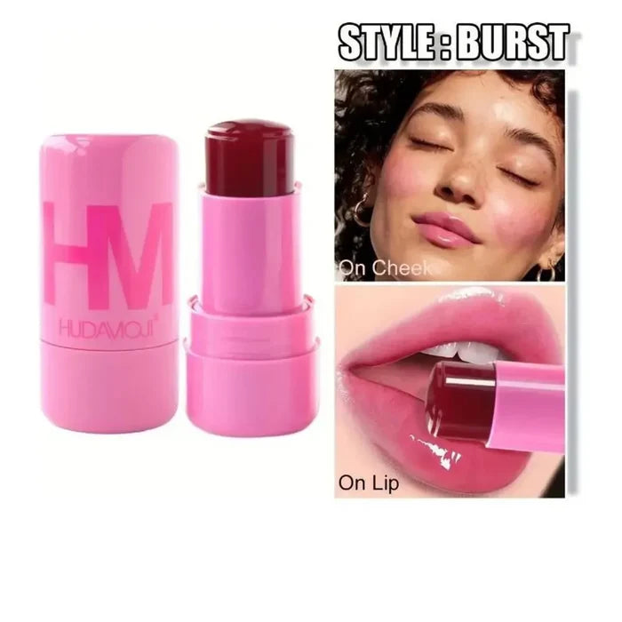 COOLING WATER JELLY BLUSH STICK & LIP TINT (3-in-1 ) (EYE / CHEECKS / LIPS)