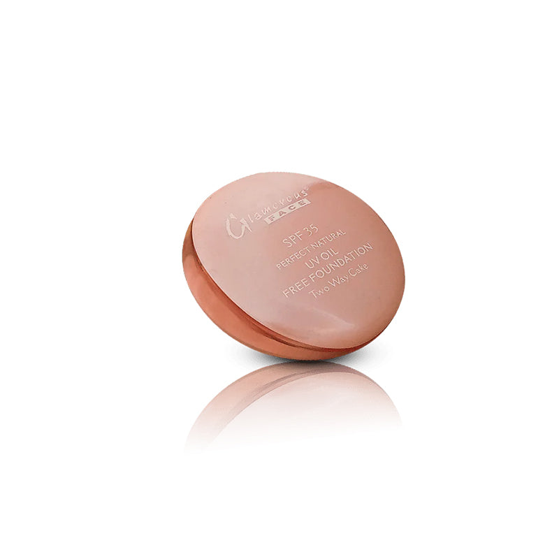 Glamorous Face Oil-Control Pressed Powder & Compact Setting Base – Smooth Matte Finish