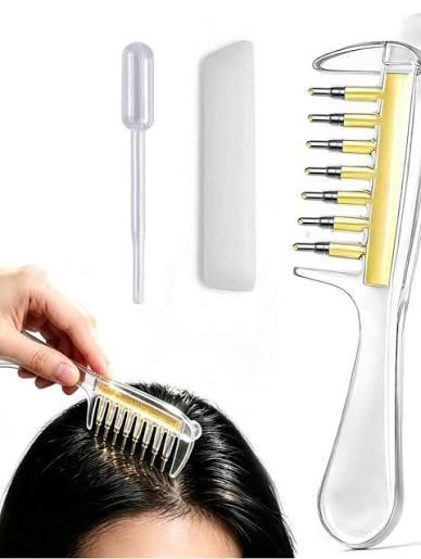 Scalp Applicator Comb – Hair Growth Oil & Serum Massager Brush
