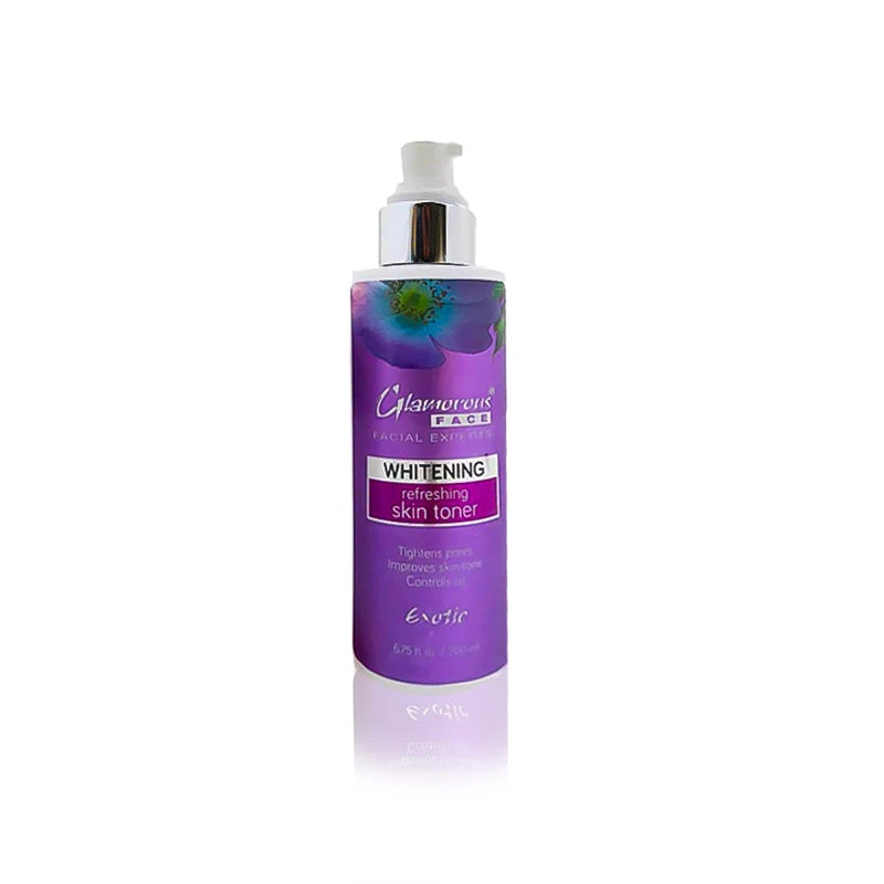 Glamorous Face Whitening Refreshing Skin Toner (Pump 200ML)